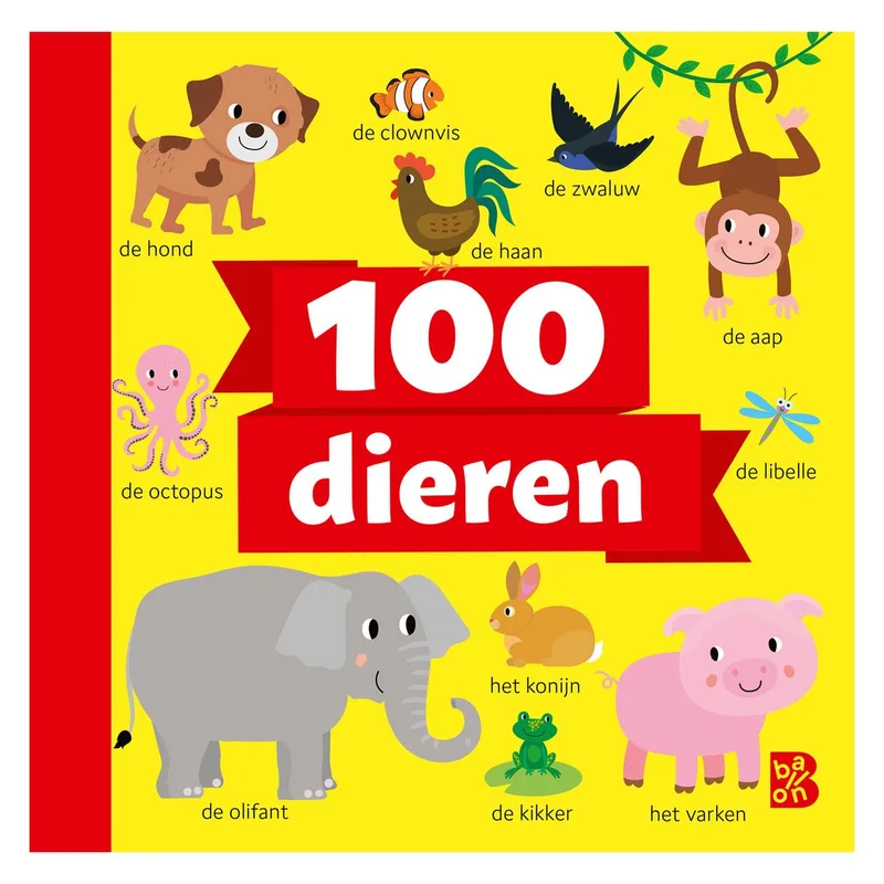 100 dieren fra Ballon – billede af bogen