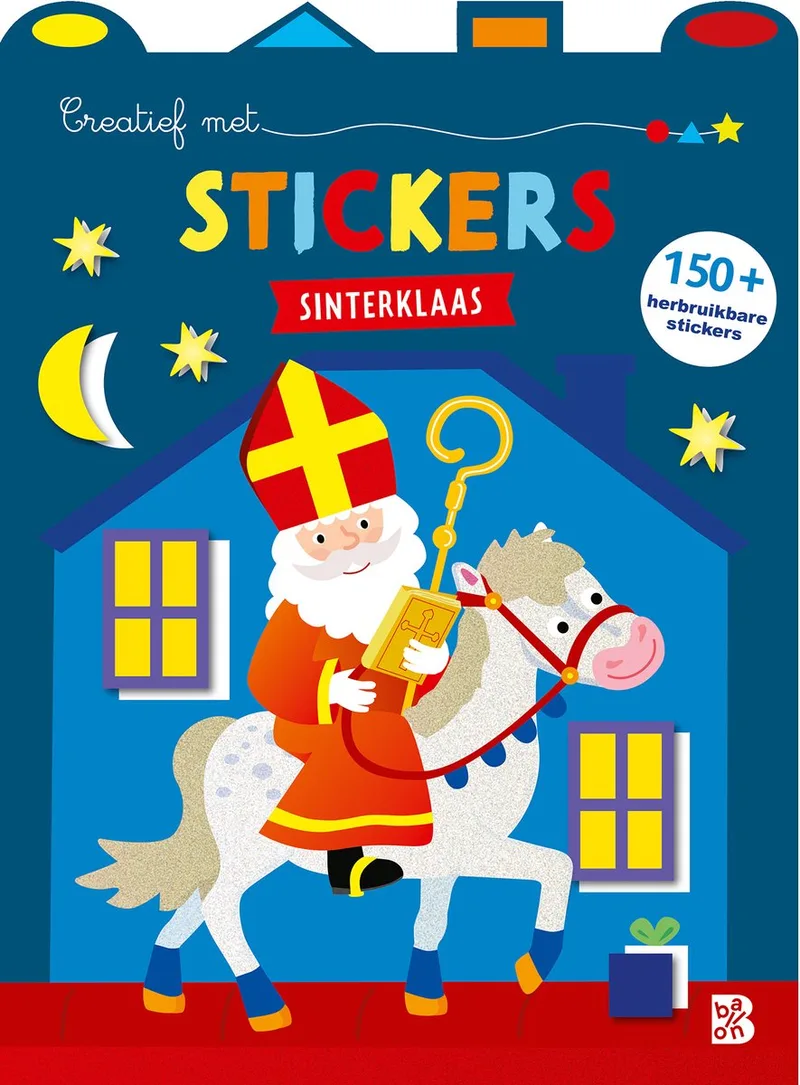 Creatief met stickers Sinterklaas von Ballon – Buchfoto