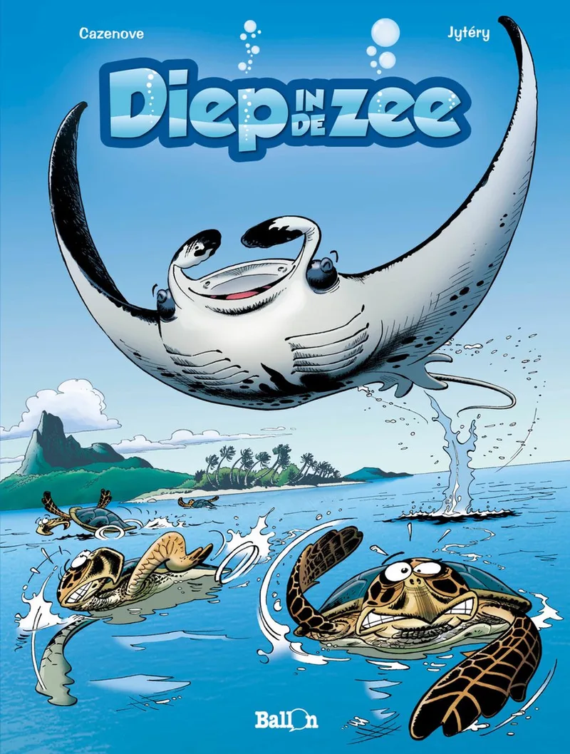 Diep in de zee von Ballon – Buchfoto