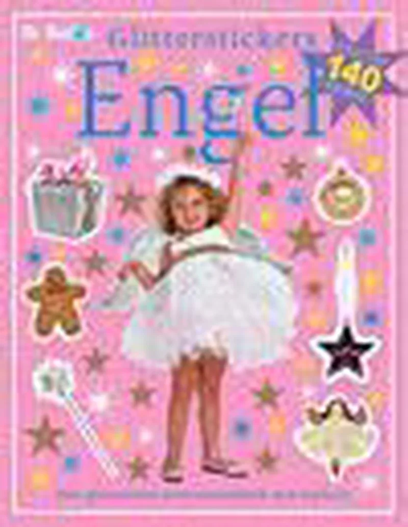 Glitterstickers Engel von Ballon – Buchfoto