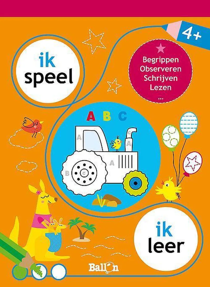 Ik speel, ik leer 4+ van Ballon – boekfoto
