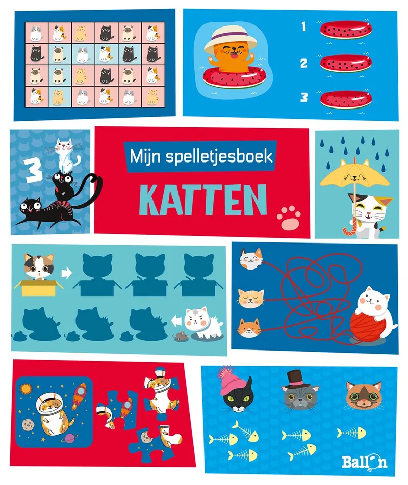 Katten 4+ fra Ballon – billede af bogen