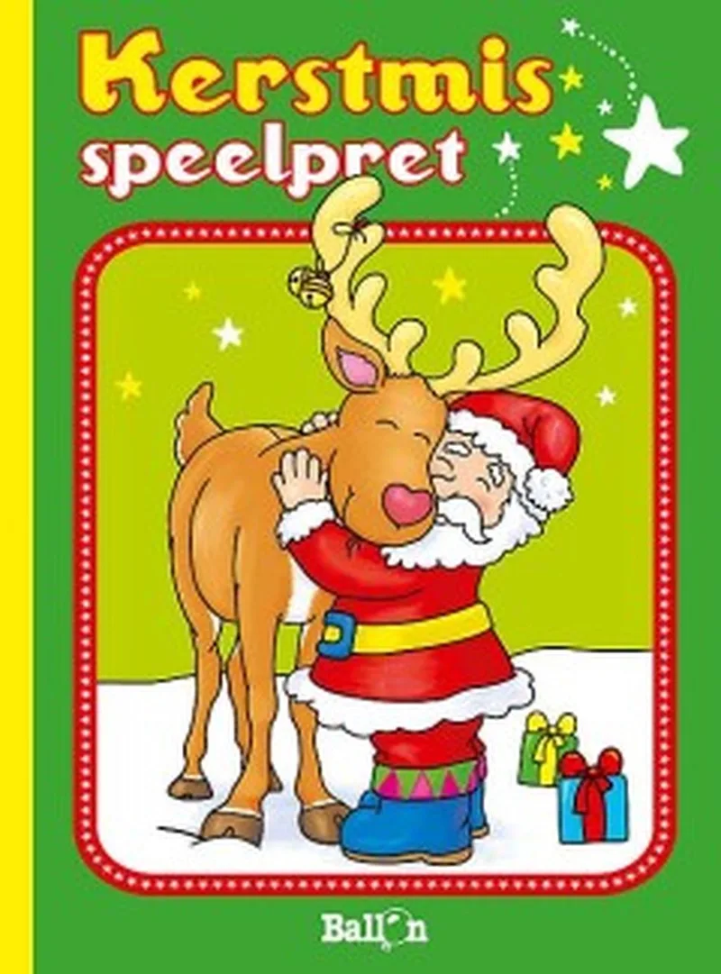 Kerstmis speelpret von Ballon – Buchfoto