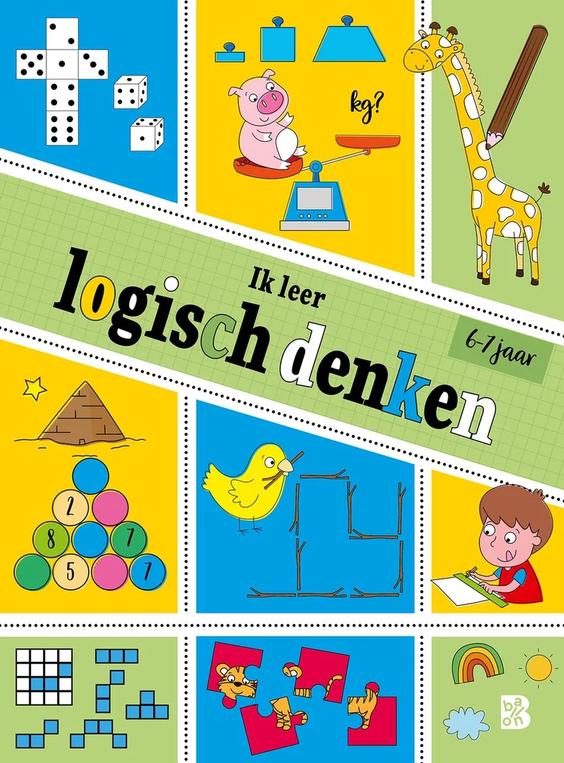 Logisch denken 1 - Ik leer logisch denken 6-7 jaar van Ballon – boekfoto