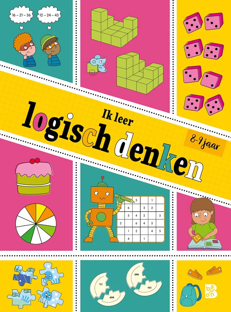 Logisch denken 1 - Ik leer logisch denken 8-9 jaar de Ballon – photo du livre