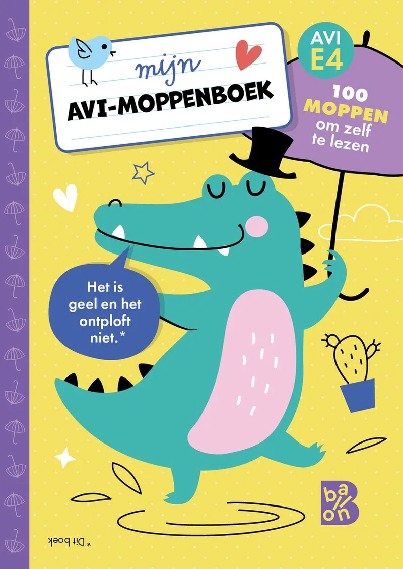 Mijn AVI-moppenboek de Ballon – photo du livre