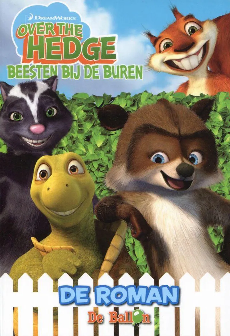Over the hedge fra Ballon – billede af bogen