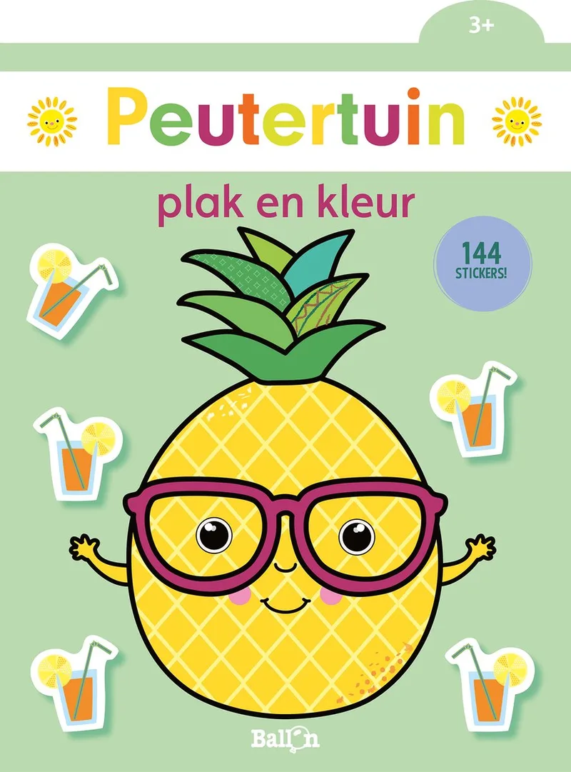 Peutertuin 3+ (ananas) von Ballon – Buchfoto