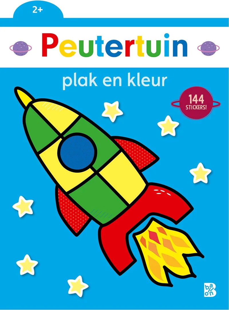 Peutertuin Raket 2+ van Ballon – boekfoto