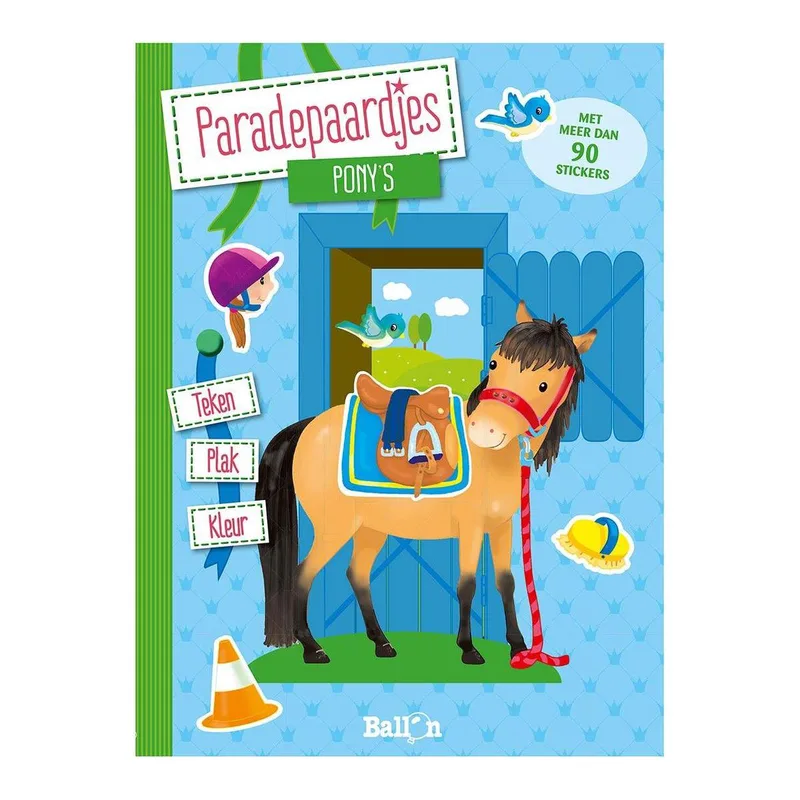 Pony's von Ballon – Buchfoto