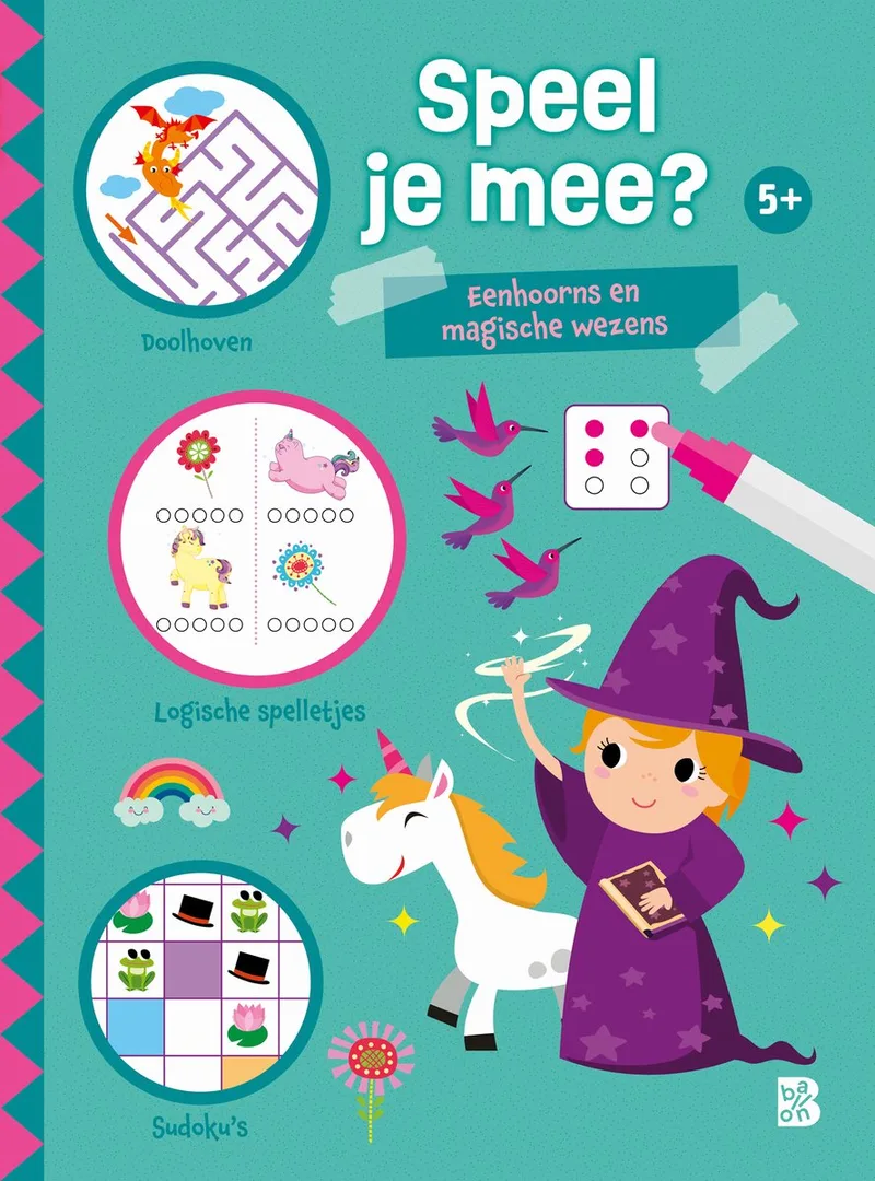 Speel je mee? 1 - Eenhoorns en magische wezens 5+ de Ballon – photo du livre