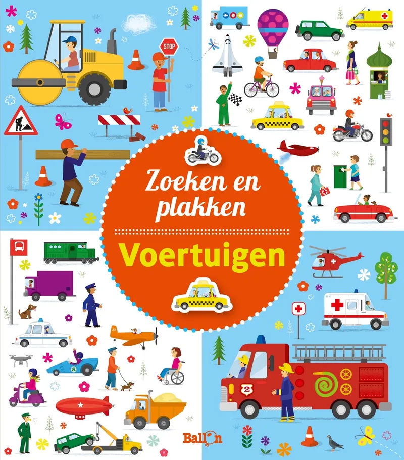 Voertuigen van Ballon – boekfoto