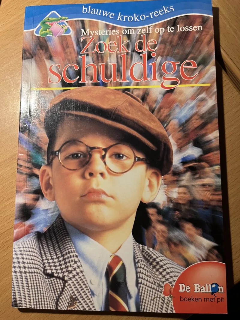 Zoek de schuldige von Ballon – Buchfoto
