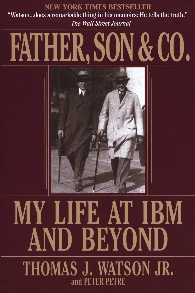 Father, Son & Co. van Bantam – boekfoto