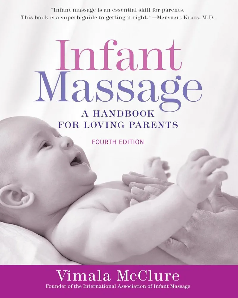 Infant Massage från Bantam – bokbild