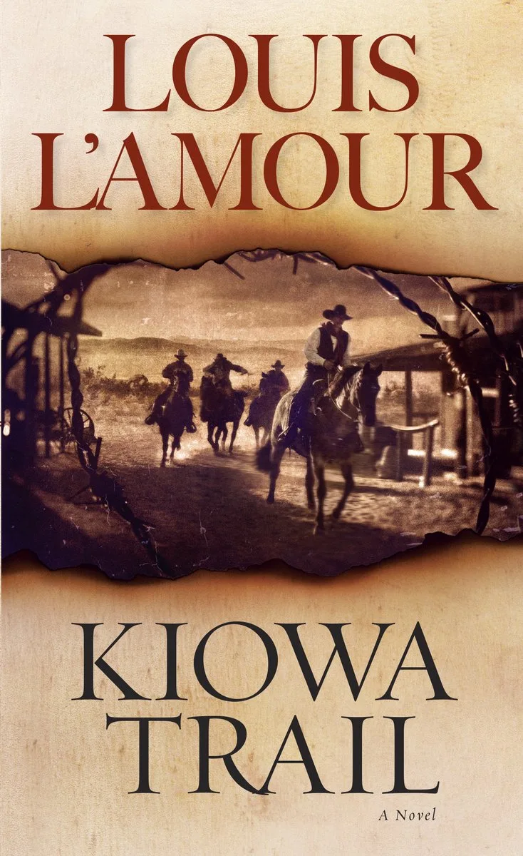 Kiowa Trail van Bantam – boekfoto