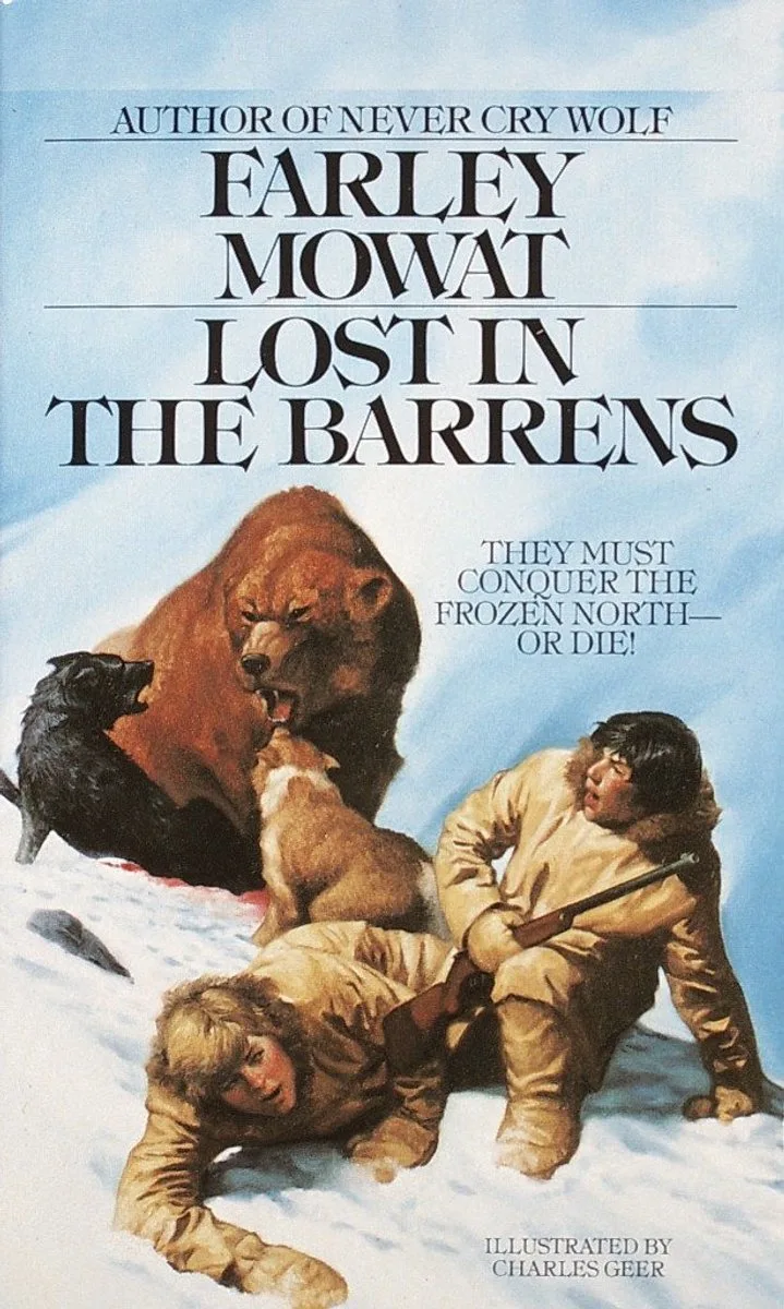 Lost in the Barrens von Bantam – Buchfoto