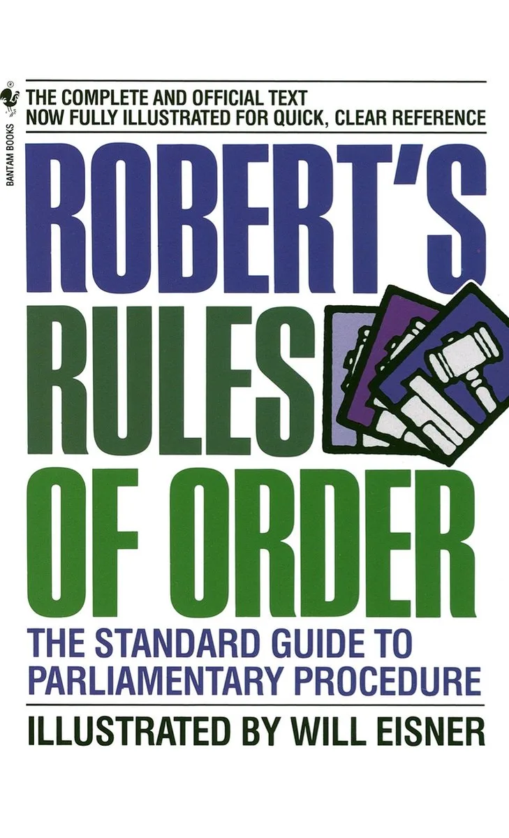 Robert's Rules of Order fra Bantam – billede af bogen