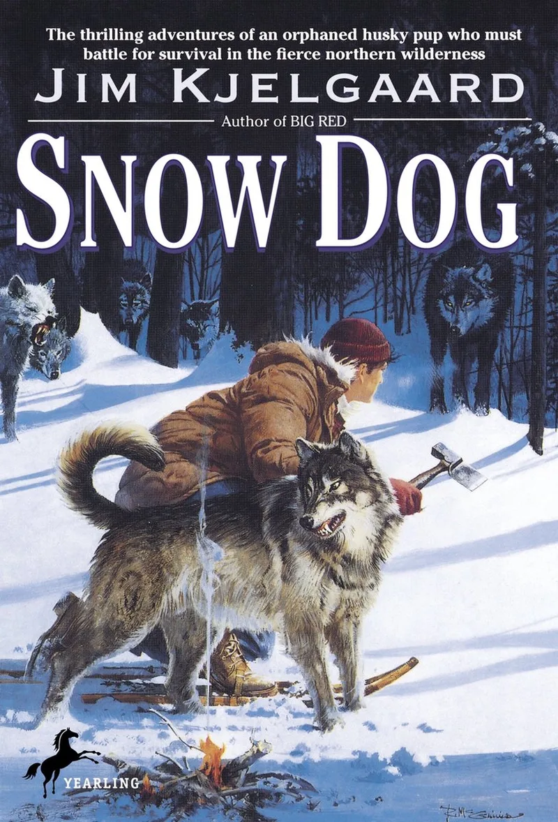Snow Dog fra Bantam – billede af bogen