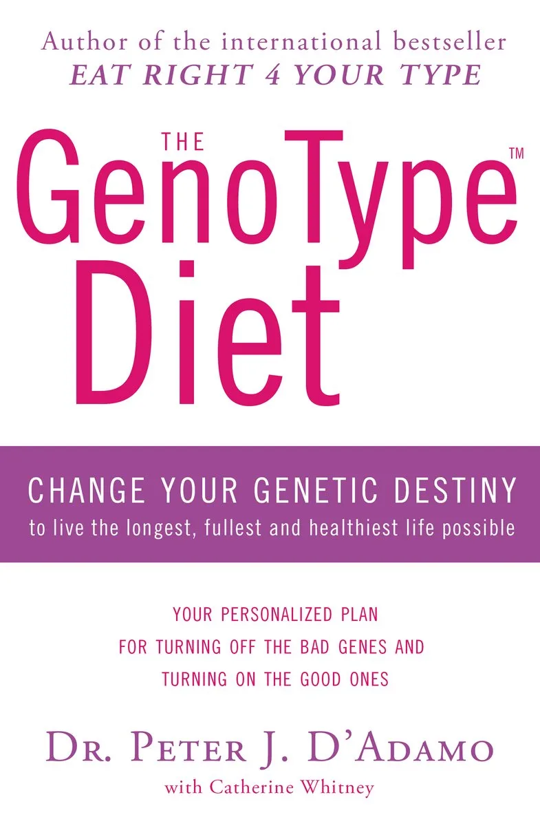 The GenoType Diet de Bantam – photo du livre