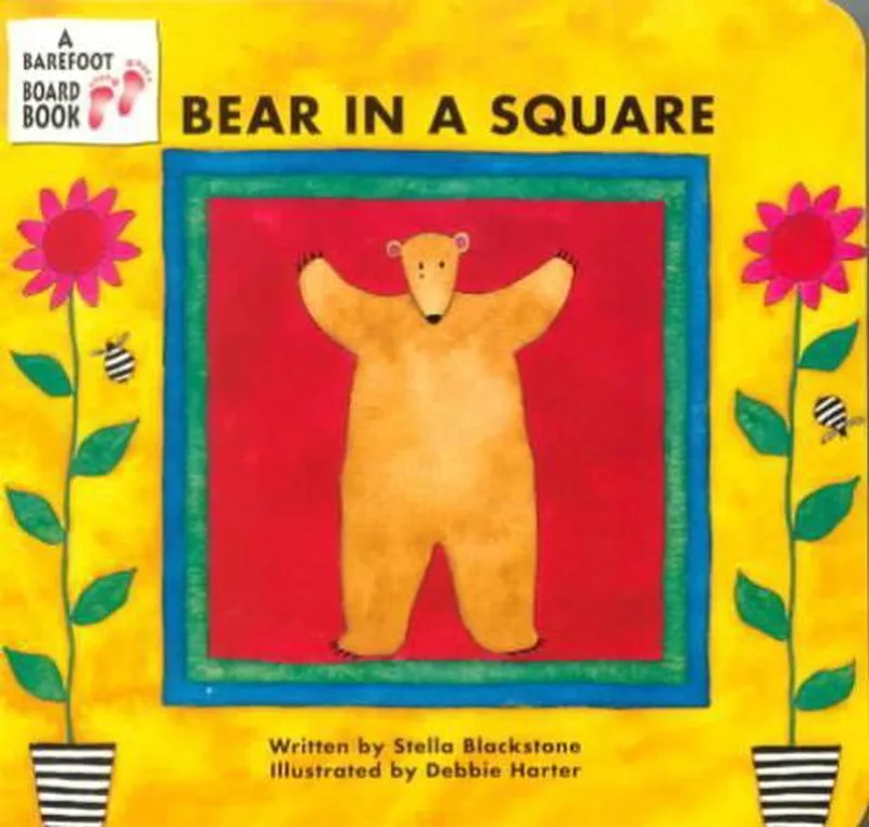 Bear in a Square fra Barefoot Books – billede af bogen