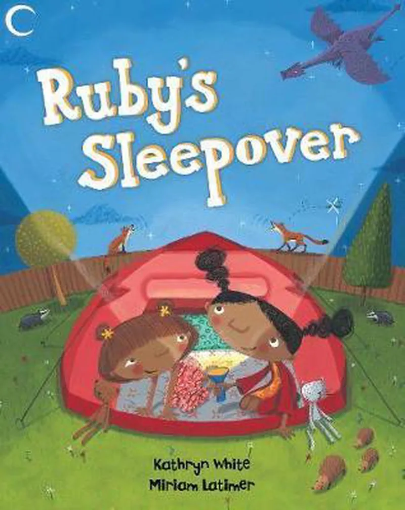 Ruby's Sleepover fra Barefoot Books – billede af bogen