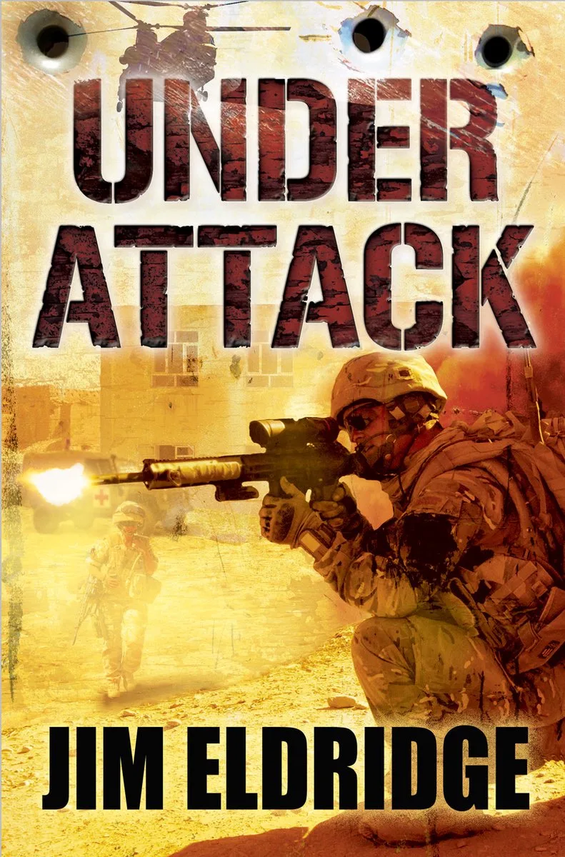 Under Attack von Barrington Stoke – Buchfoto