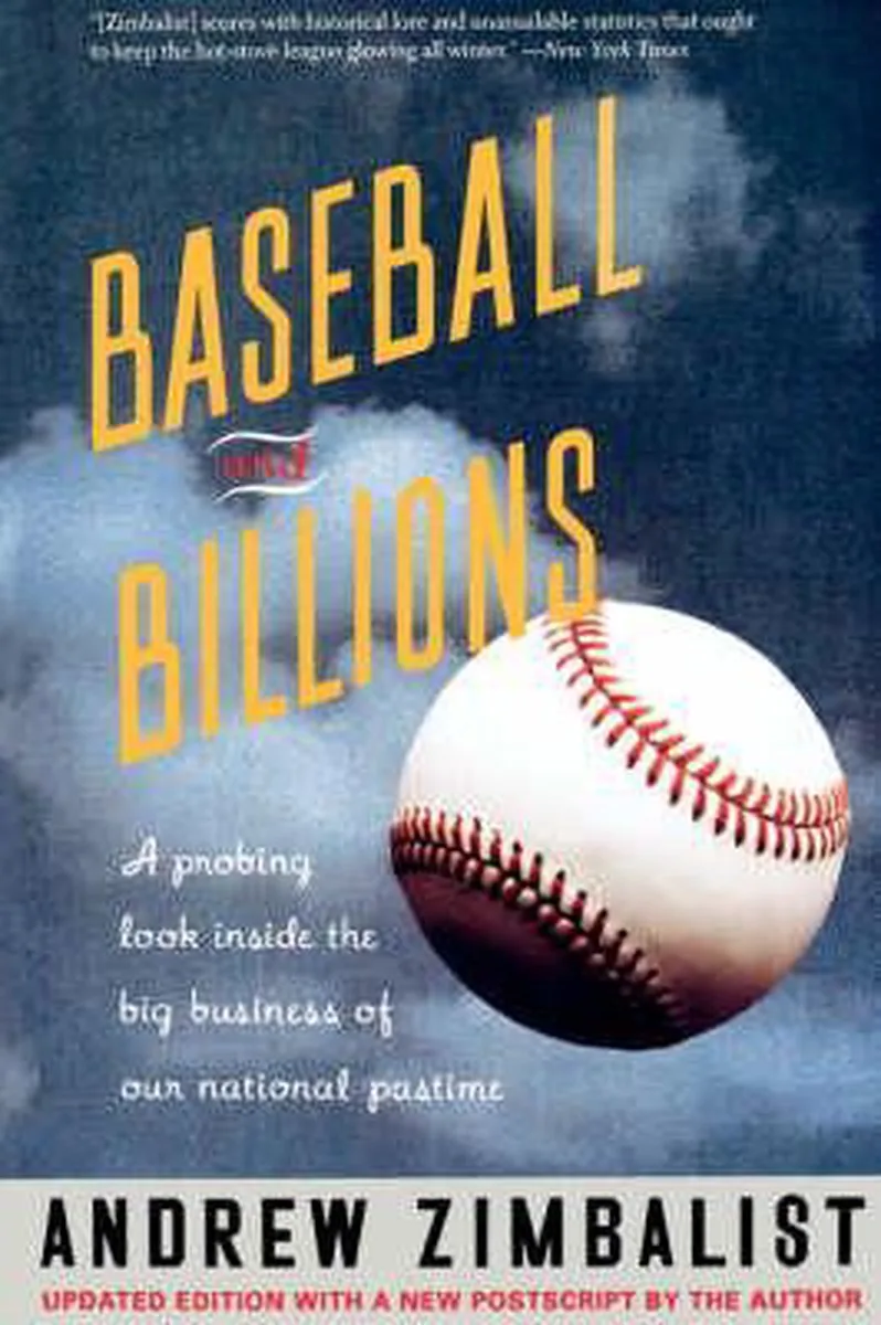 Baseball And Billions fra Basic Books – billede af bogen