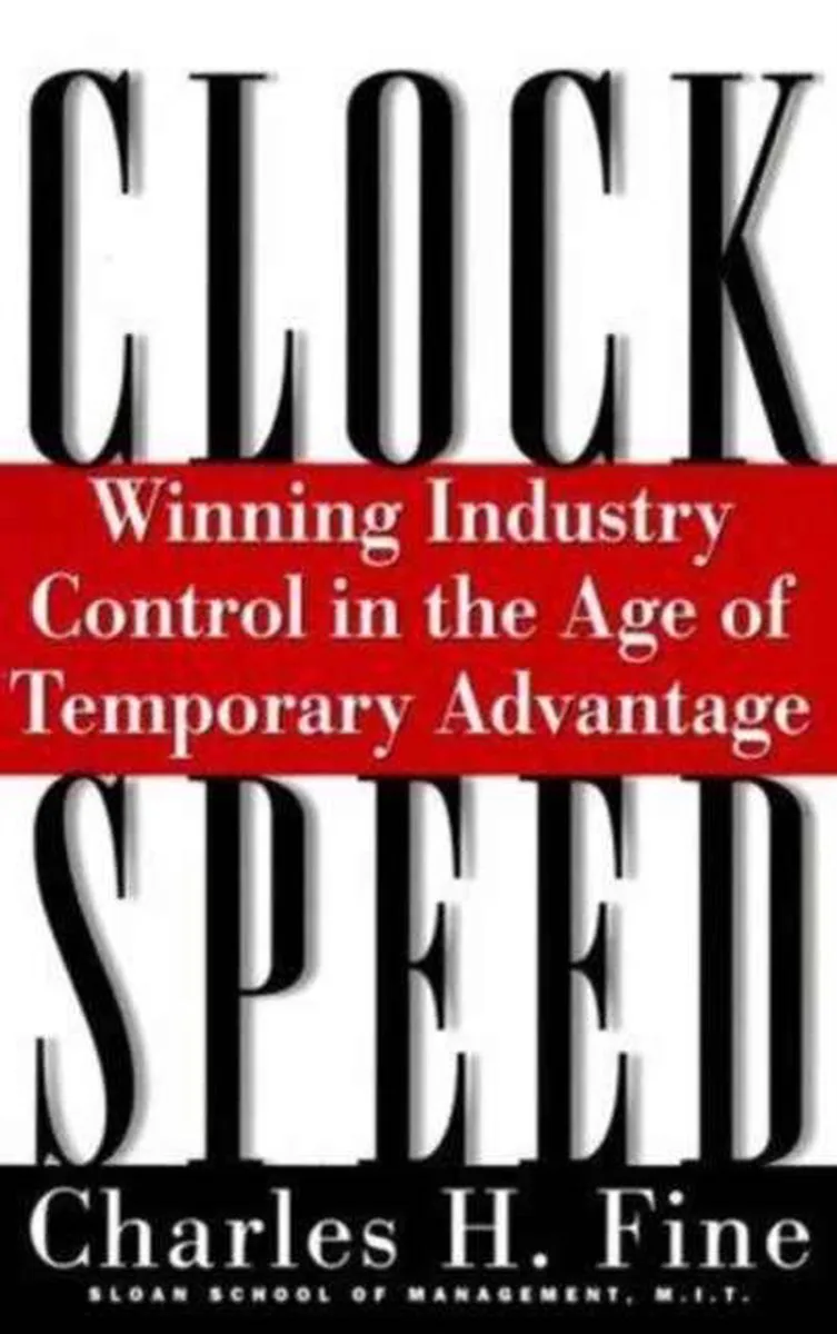Clockspeed de Basic Books – photo du livre