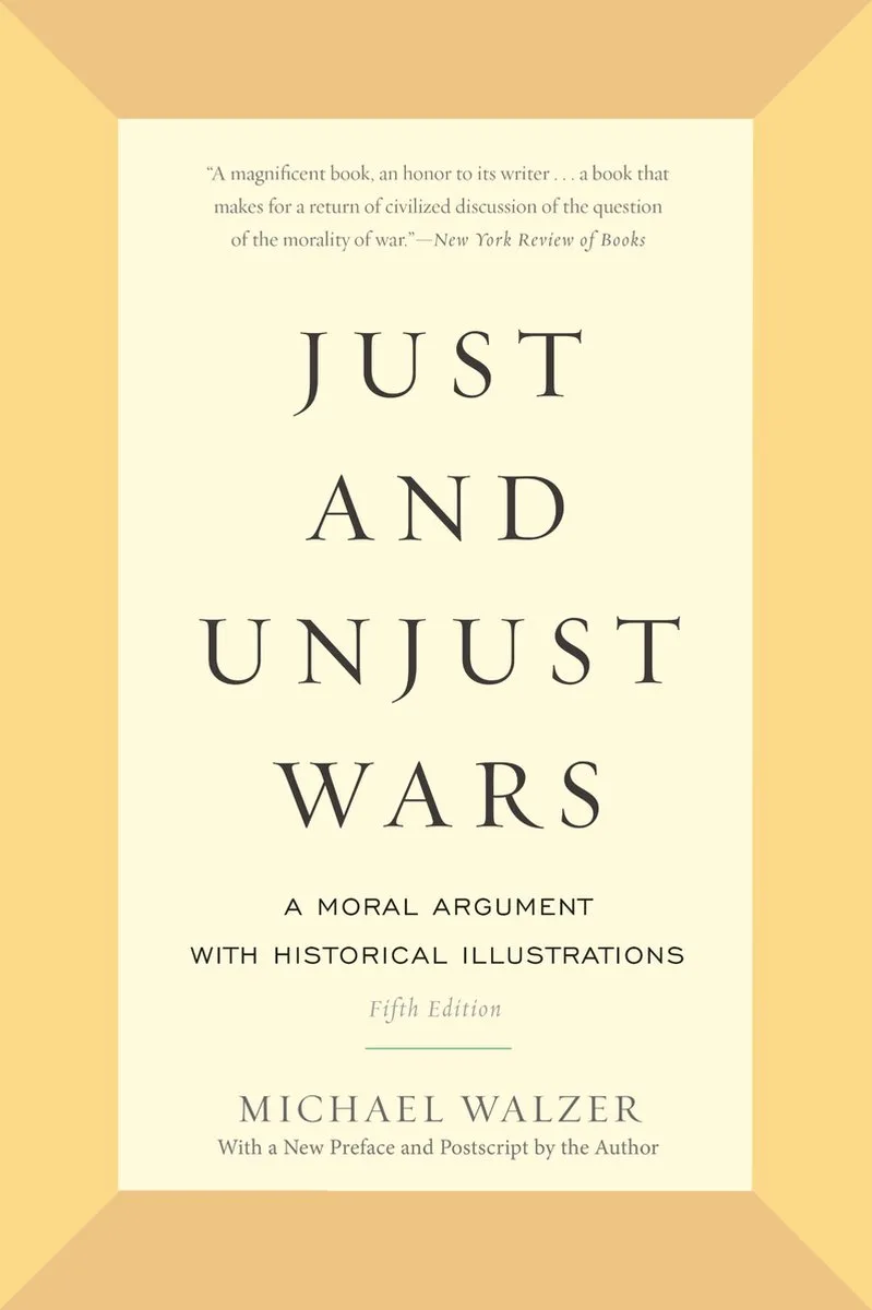 Just & Unjust Wars de Basic Books – photo du livre