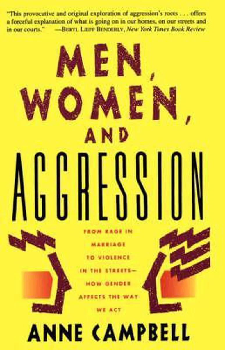 Men, Women, and Aggression fra Basic Books – billede af bogen