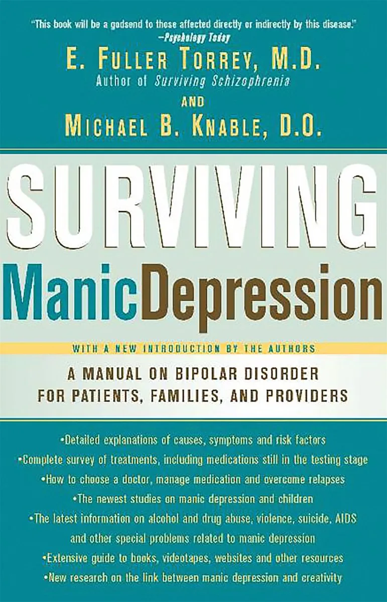Surviving Manic Depression fra Basic Books – billede af bogen