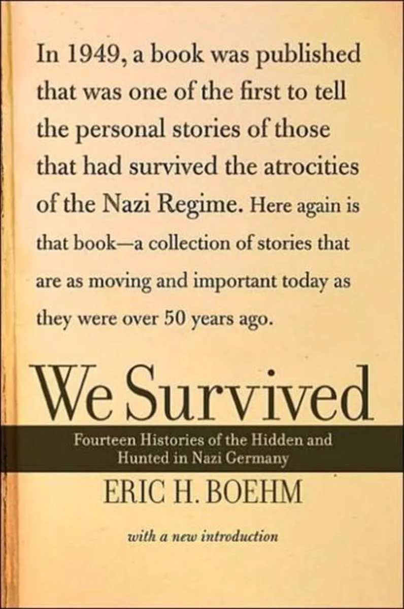We Survived de Basic Books – photo du livre