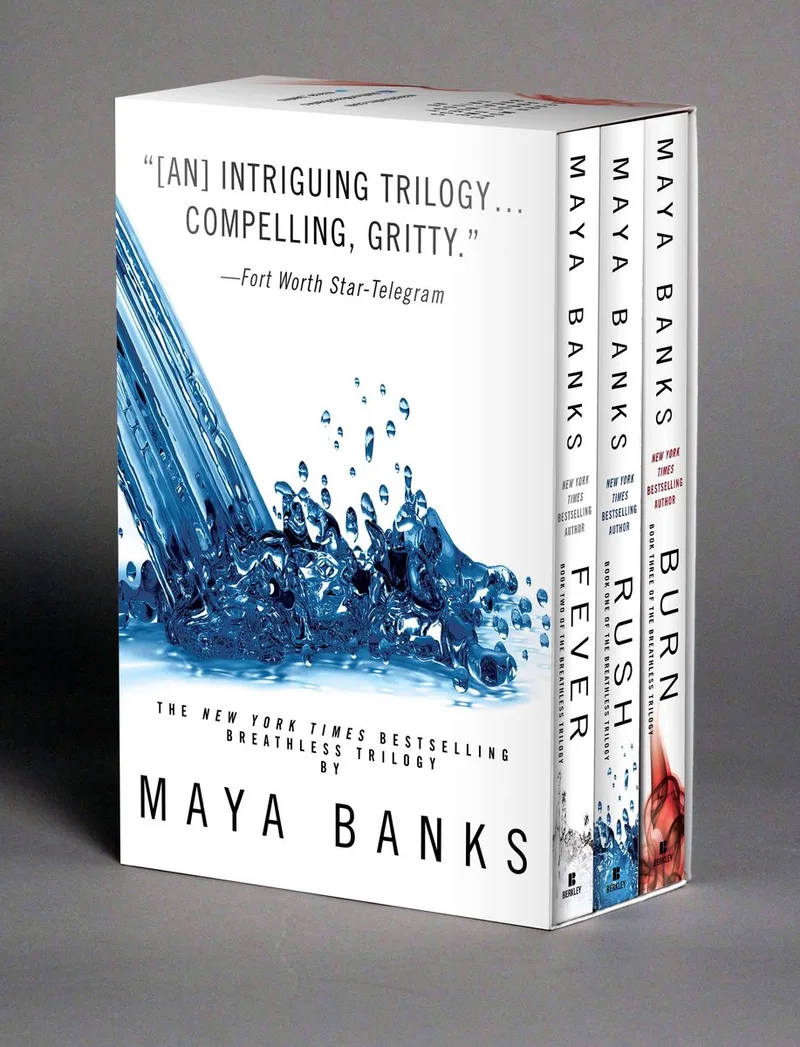 Breathless Trilogy von Berkley – Buchfoto