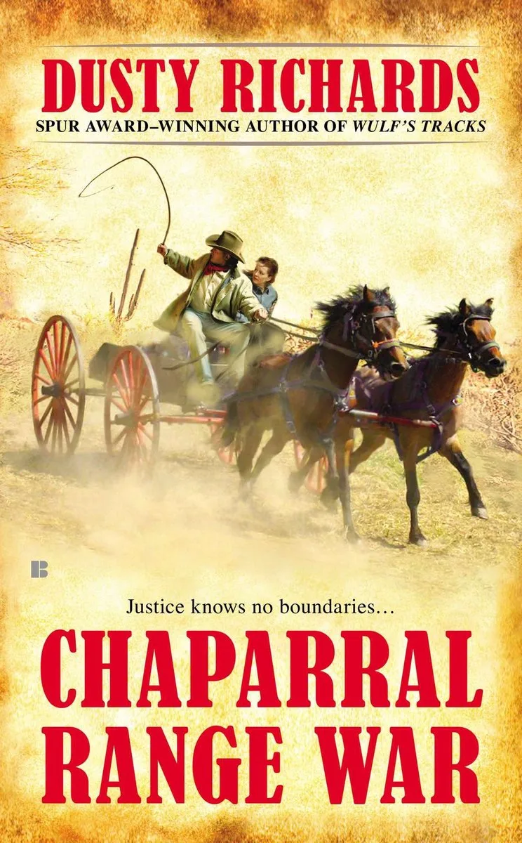 Chaparral Range War fra Berkley – billede af bogen