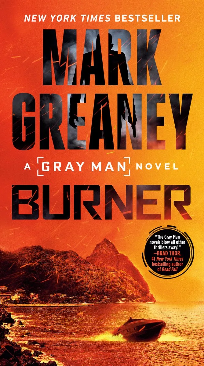 Gray Man- Burner von Berkley – Buchfoto