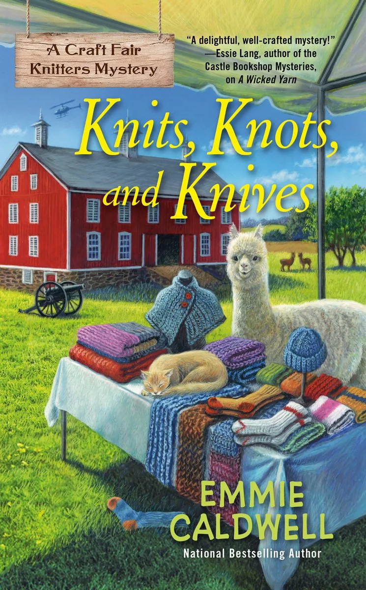 Knits, Knots, and Knives von Berkley – Buchfoto