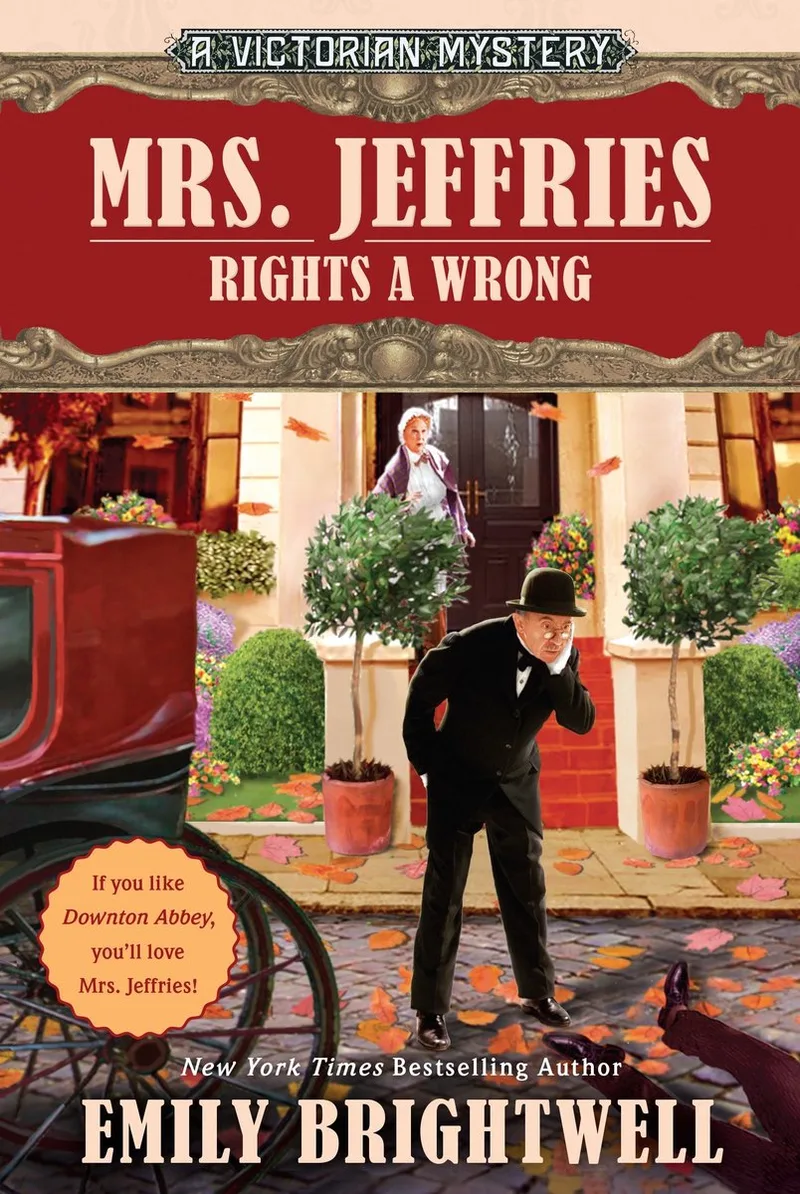 Mrs. Jeffries Rights a Wrong von Berkley – Buchfoto