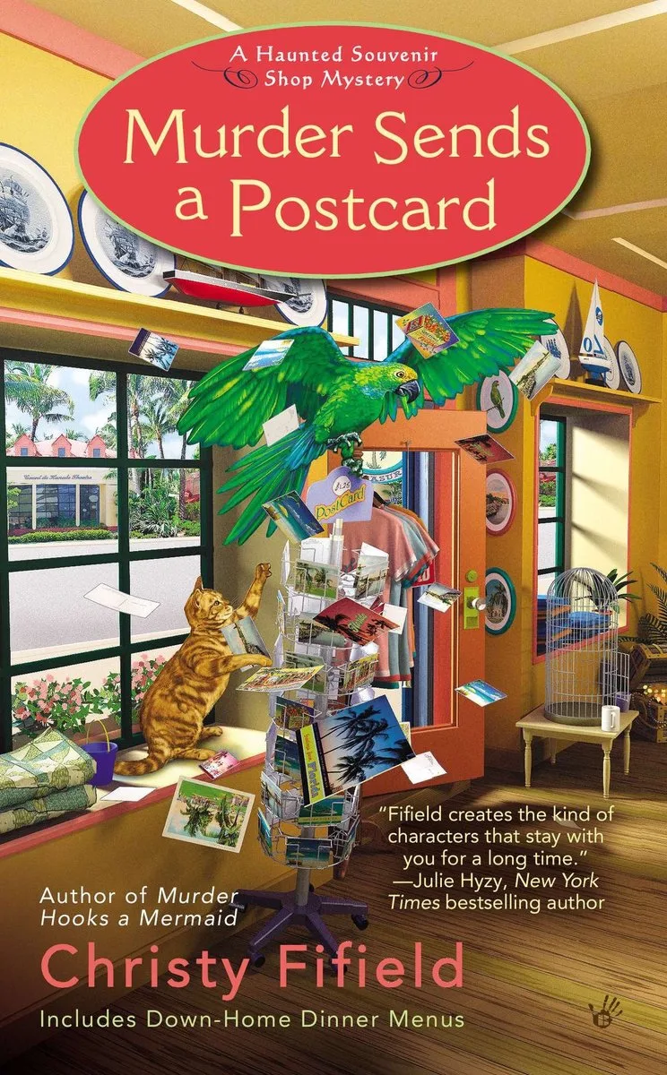 Murder Sends a Postcard von Berkley – Buchfoto