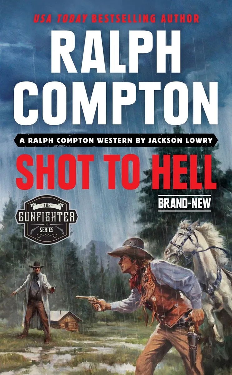Ralph Compton Shot to Hell von Berkley – Buchfoto