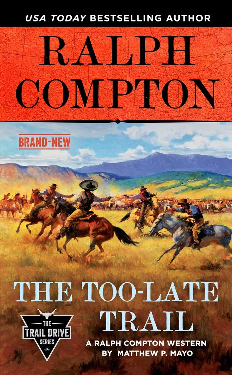 Ralph Compton the Too-Late Trail fra Berkley – billede af bogen