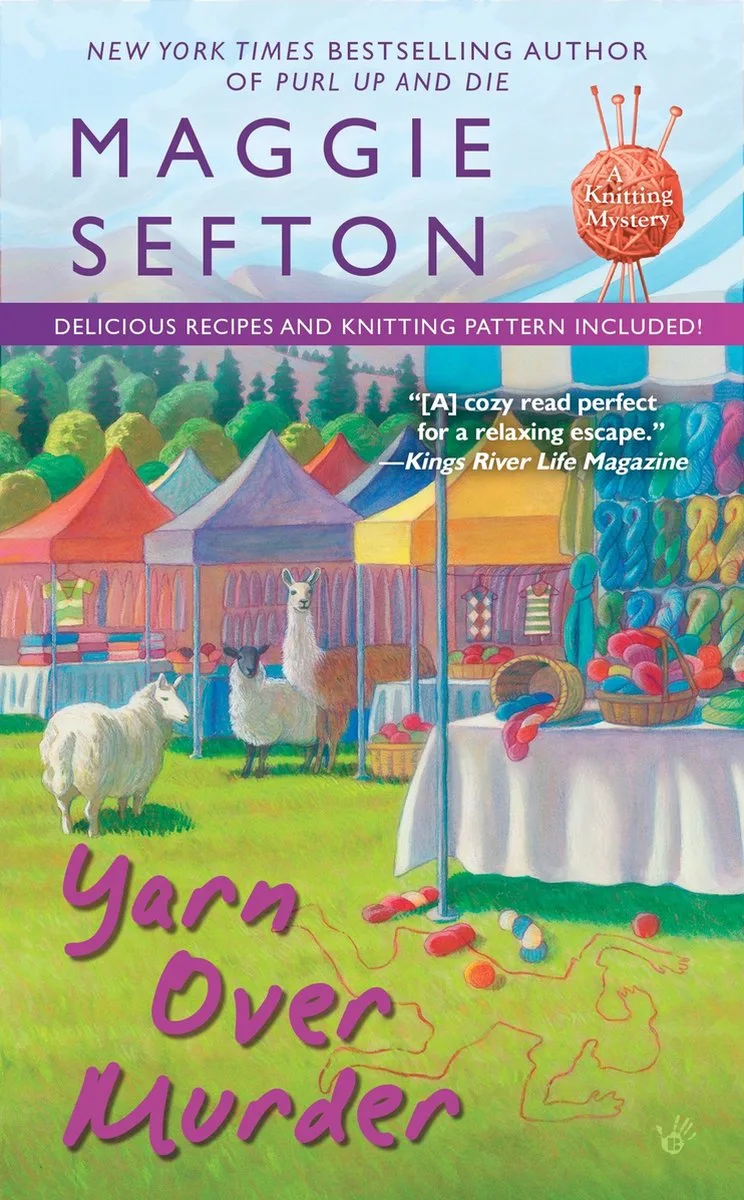 Yarn Over Murder fra Berkley – billede af bogen