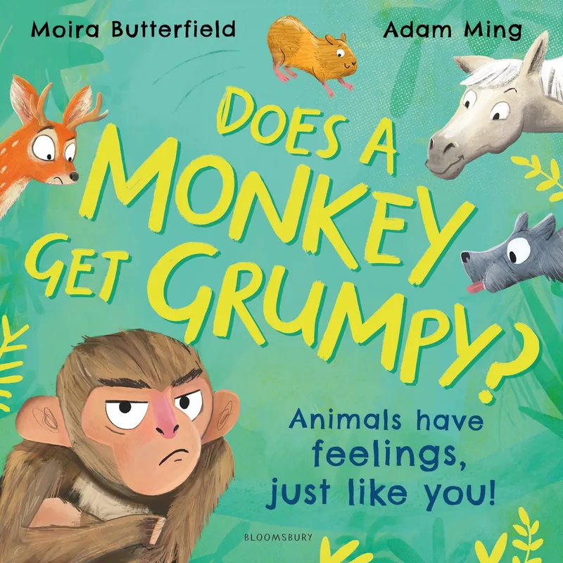 Does A Monkey Get Grumpy? van Bloomsbury Children's Books – boekfoto