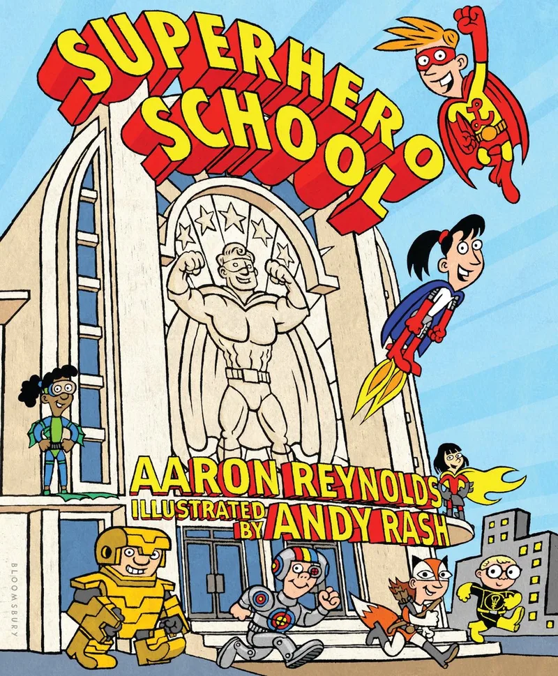 Superhero School von Bloomsbury – Buchfoto