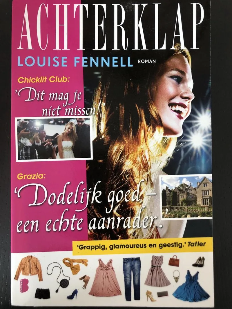 Achterklap van Boekerij – boekfoto