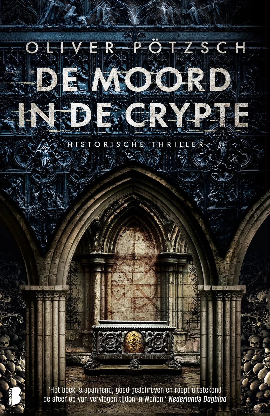 De moord in de crypte von Boekerij – Buchfoto