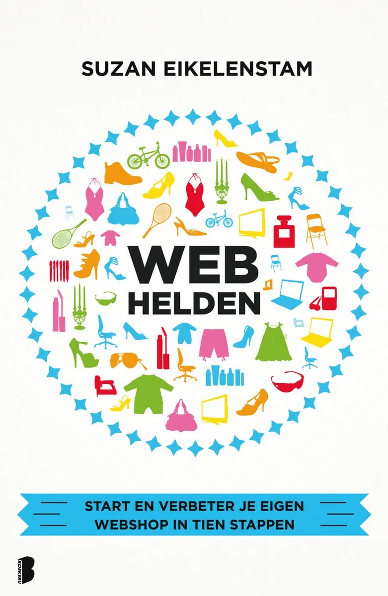 Webhelden de Boekerij – photo du livre