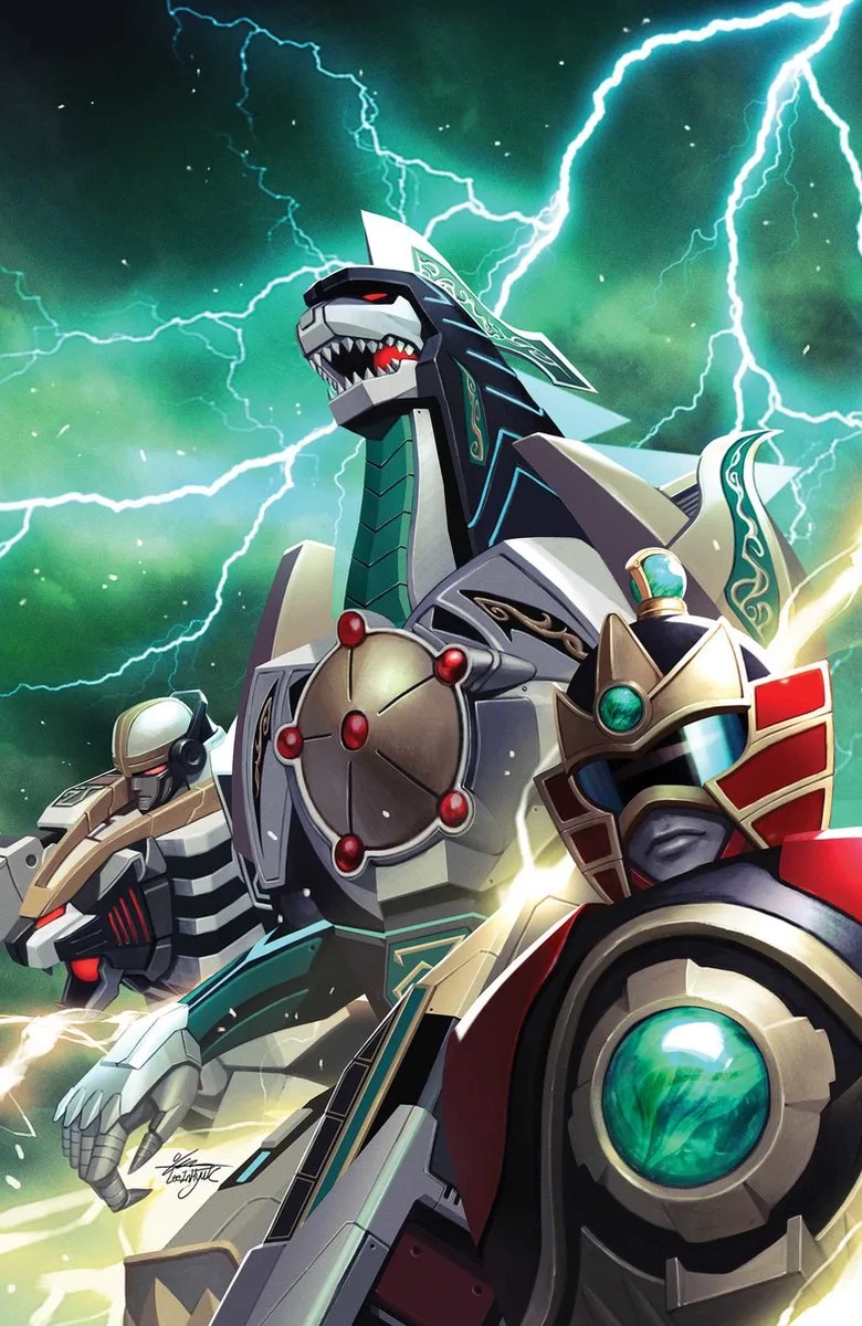 Mighty Morphin- Mighty Morphin Vol. 2 fra Boom! Studios – billede af bogen