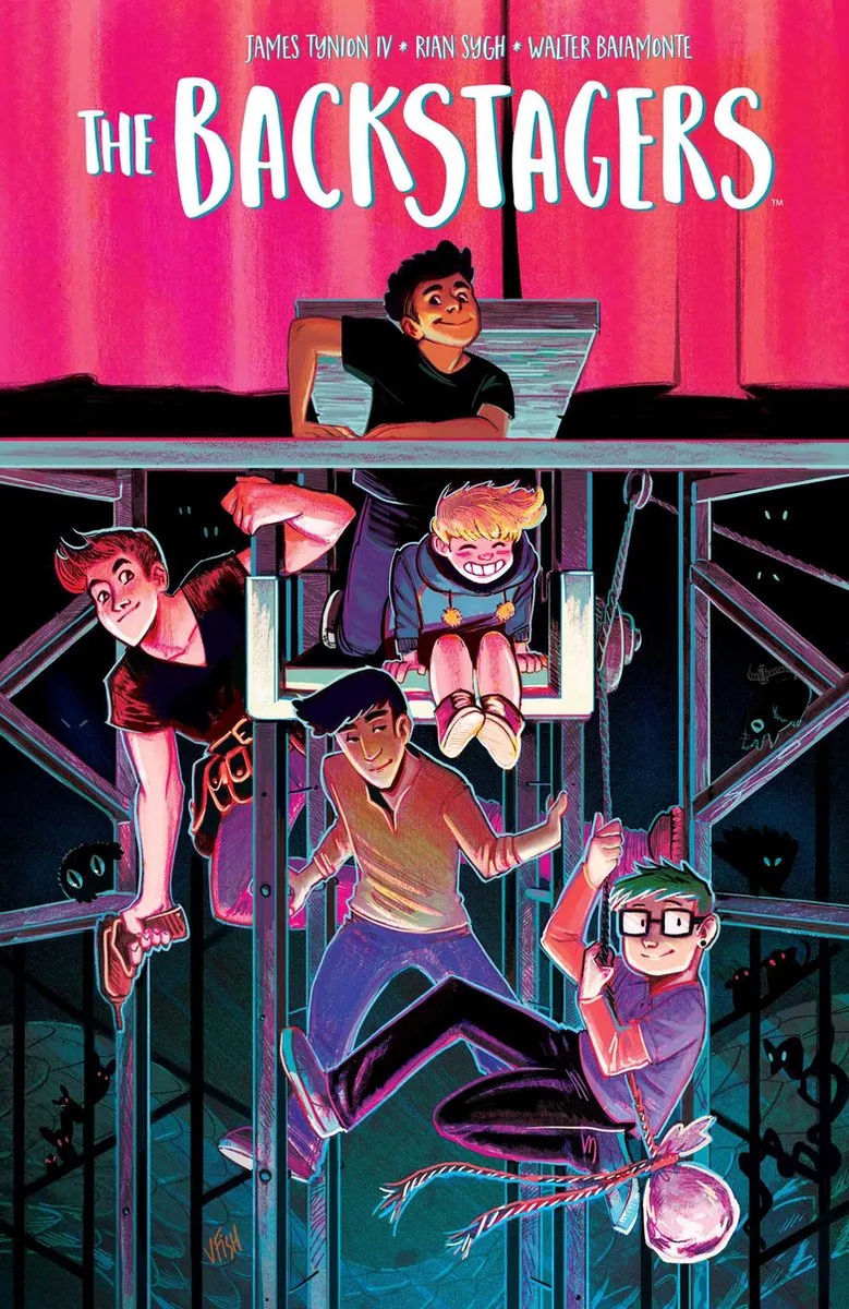 The Backstagers de Boom! Studios – photo du livre