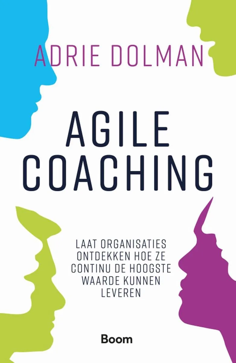 Agile coaching van Boom – boekfoto
